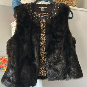 Fur Vest - GLAM